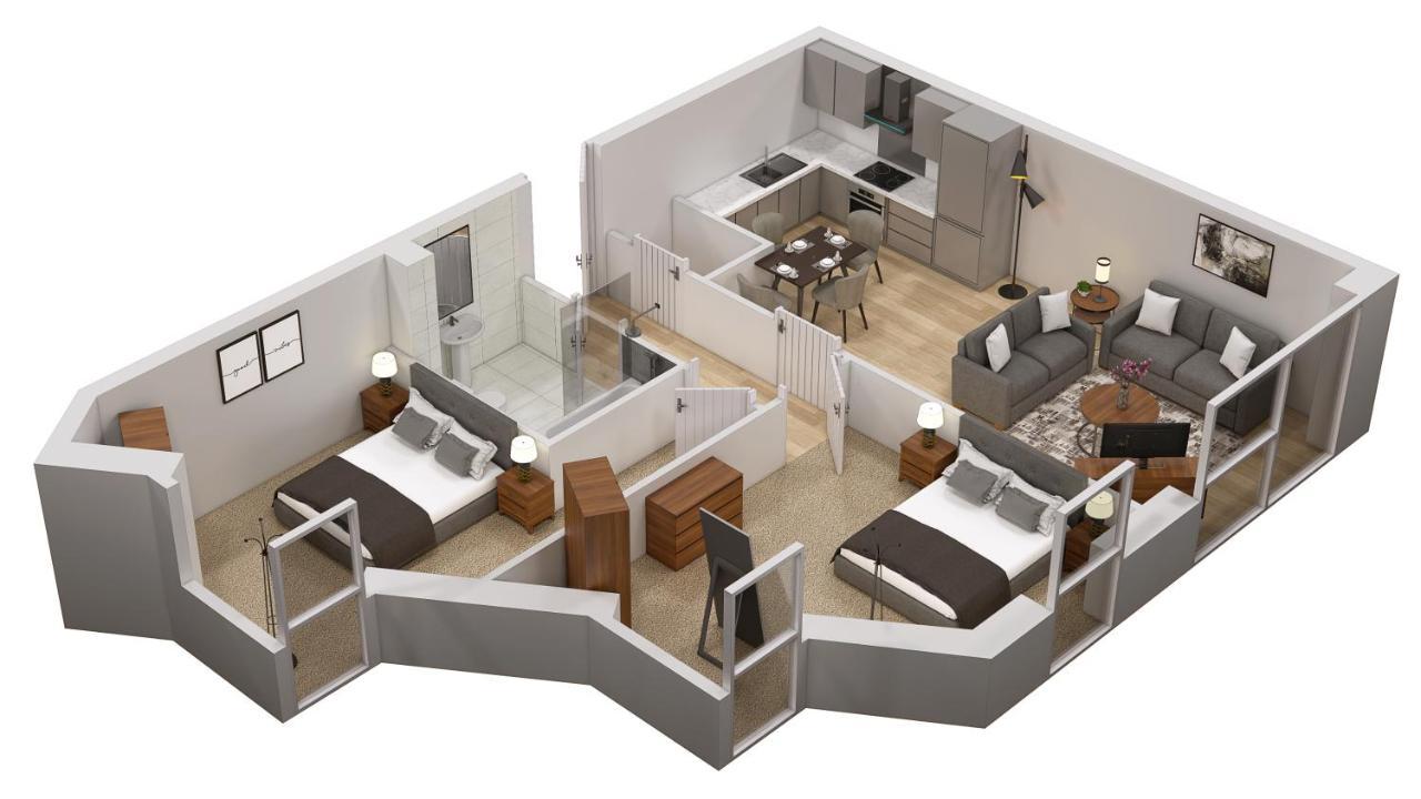 Southbank Leeds Apartment. New! With Free Parking Leeds (West Yorkshire) Exterior foto
